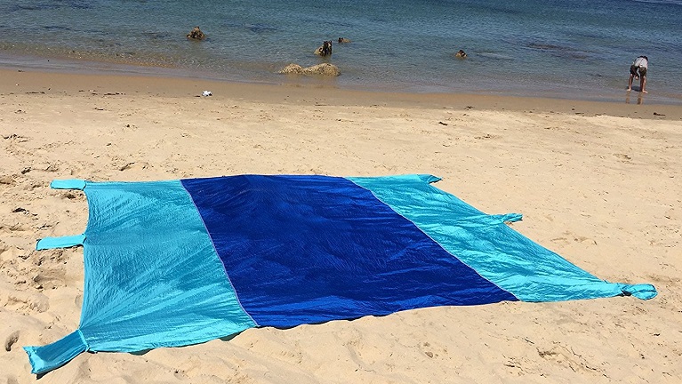 the beach blanket