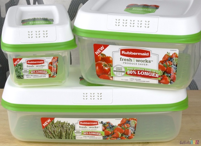 Rubbermaid Freshworks Produce Saver Containers
