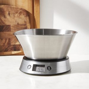 Taylor Digital Kitchen Scale With Bowl