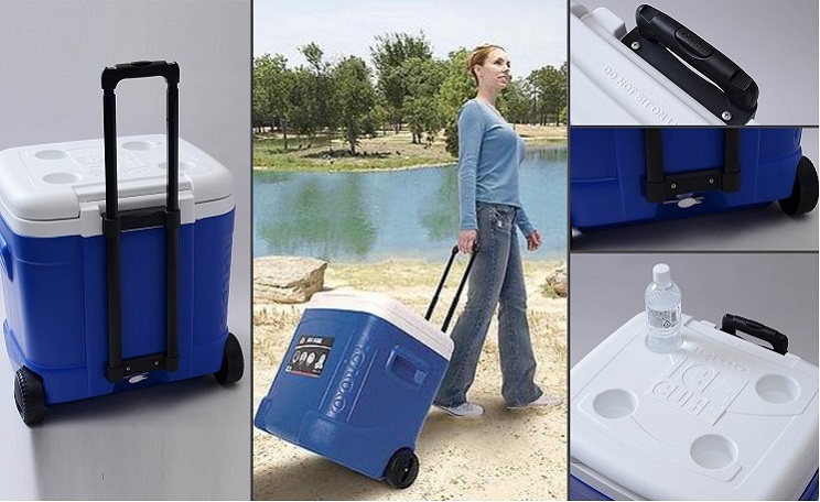 igloo ice cube roller cooler