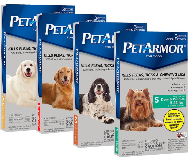 PETARMOR Flea & Tick Treatment for Dogs and Cats