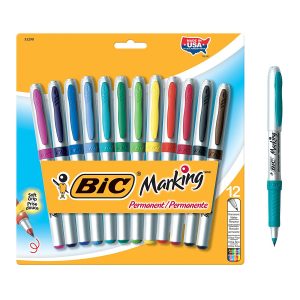 BIC 12ct. Ultra Fine Point Permanent Markers
