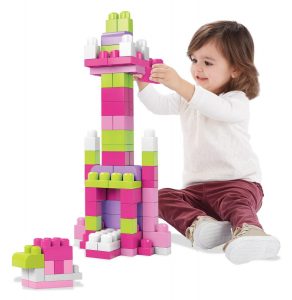 Cra-Z-Art Pink Bag Building Block Set