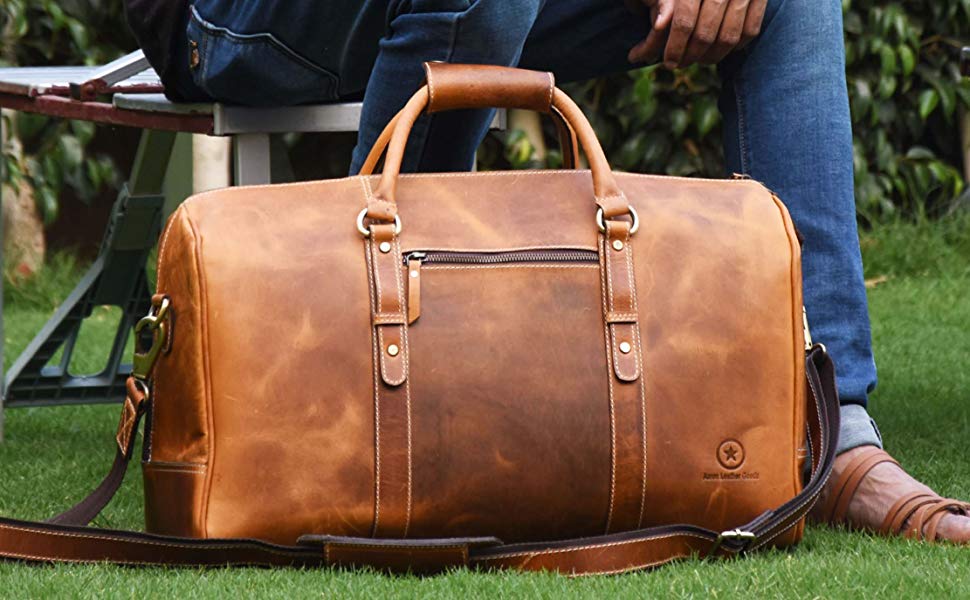 Genuine Leather Premium Duffle Bags Starting At $52.49 (reg. $149+) (2024)