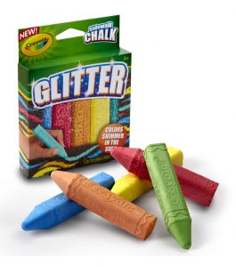 Crayola Glitter Sidewalk Chalk