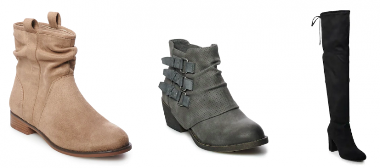 Kohl's.com: Women's Boots ONLY $16.99 (As Low as $11.99 Each!)