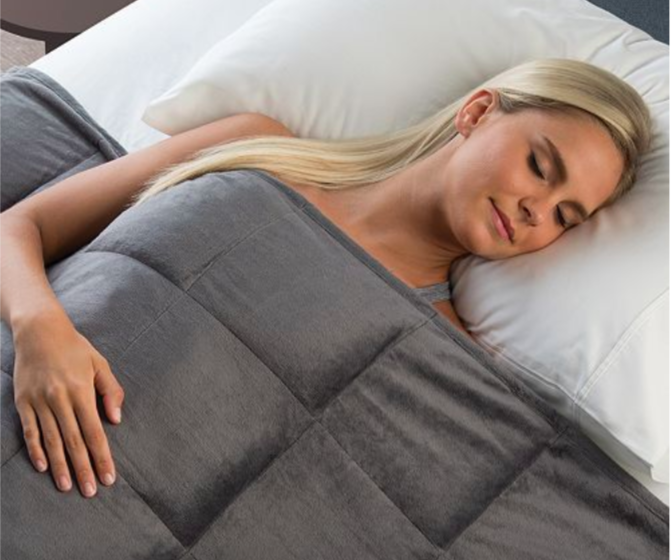 Sharper Image Weighted Blanket $79.99 Shipped (Reg. $200)