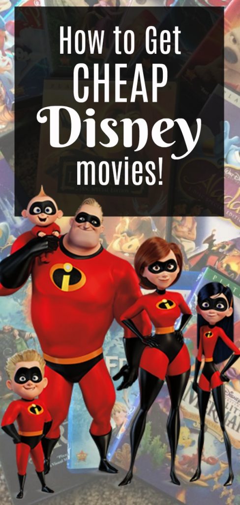 The Incredibles family and my Disney Movie Club movies