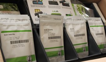 Hydroponic Microgreen Kit for growing microgreens indoors