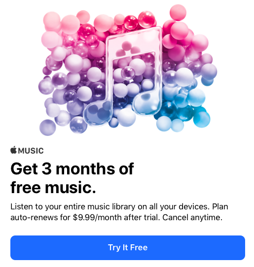 free itunes apple music 