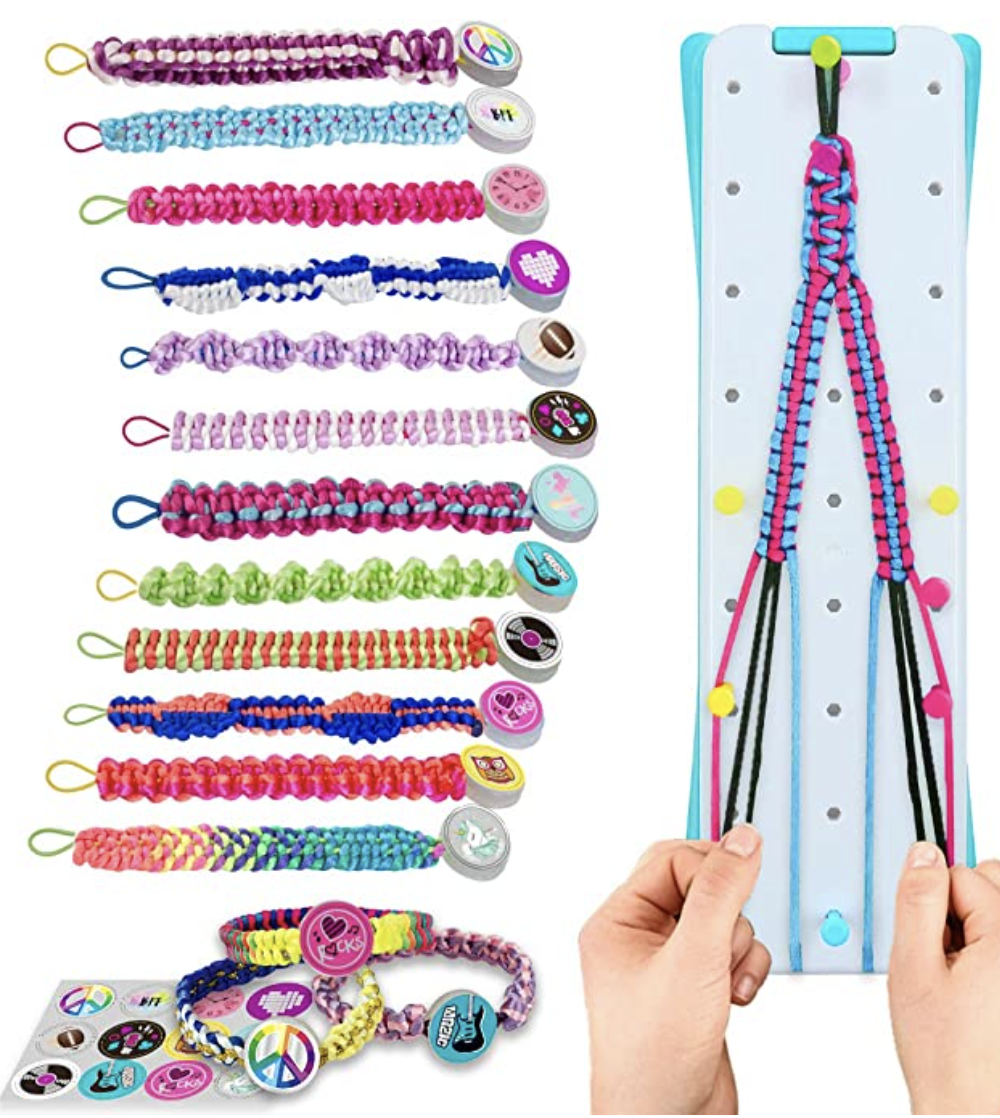 Friendship Bracelet Making Kit that would be a perfect gift for a 7 year old girl