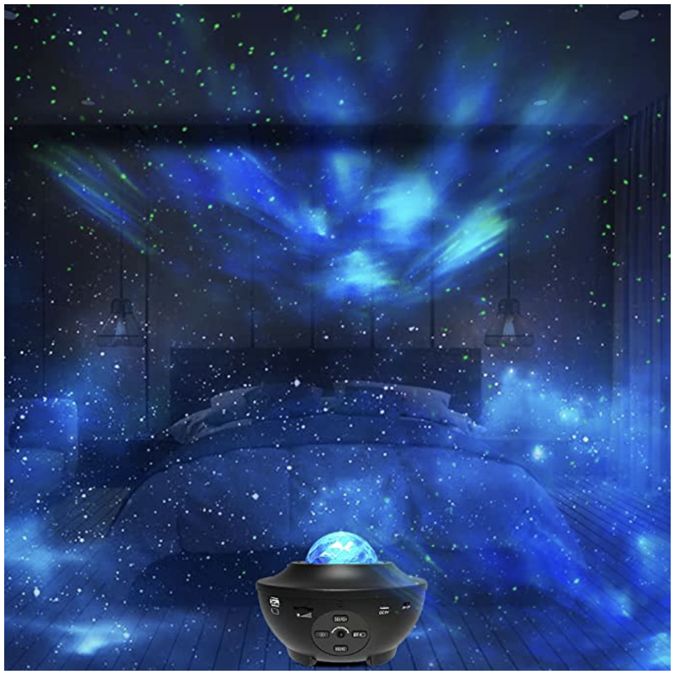 Nightlight in a 7 year olds room - great gift idea!