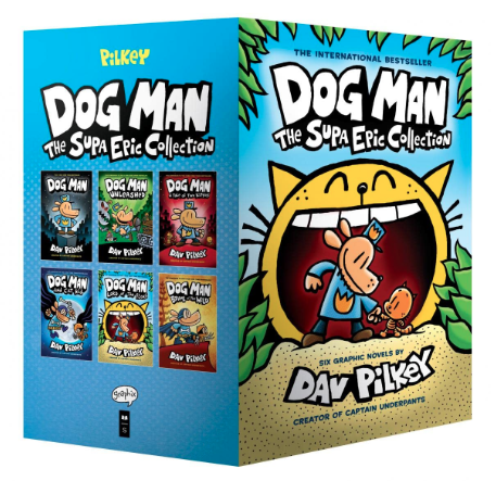 dog man books for 8 year olds 